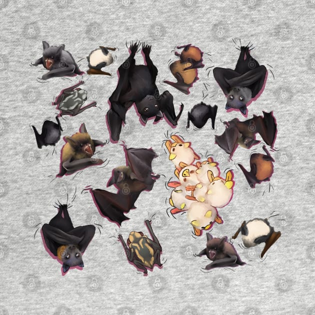 Bats Bats all over 2 by KO-of-the-self